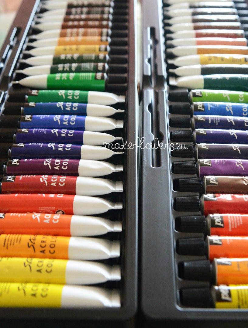 Набор масляных красок Pebeo Studio XL New 24 цв. ⋆ MakeFlowers:интернет-магазин молдов, фоамирана и глины для создания цветов