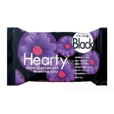 Глина полимерная Padico Hearty черная, 50 гр