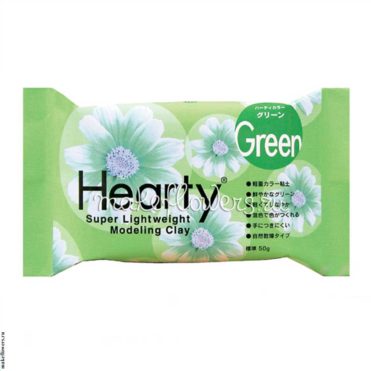 Глина полимерная Padico Hearty зеленая, 50 гр padico-hearty-green