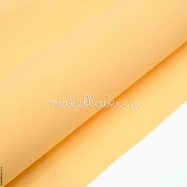 Фоамиран шелковый 50x70, Абрикосовая роза