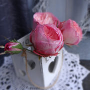 Пионовидная роза из фоамирана Татьяны Каплиной