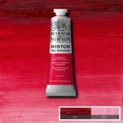 Масляные краски Winsor&Newton Winton, 37 мл, Перманентный малиновый ализарин