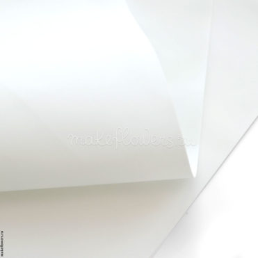 Фоамиран зефирно-шелковый 60x70, Белый